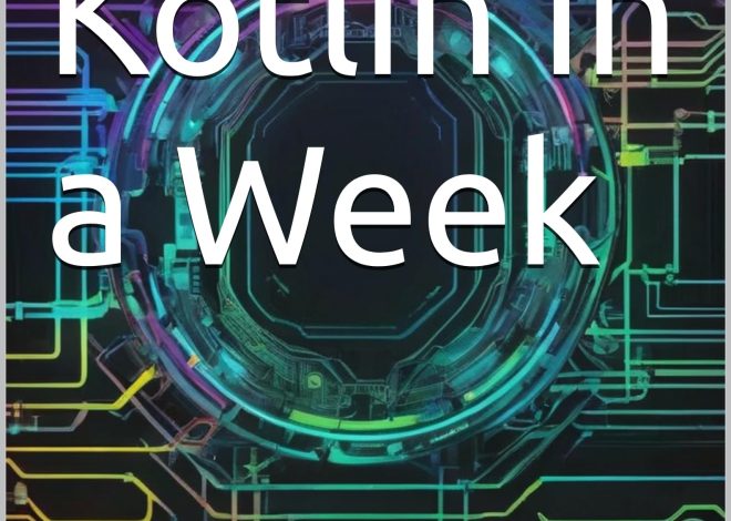 Learn Kotlin in a Week