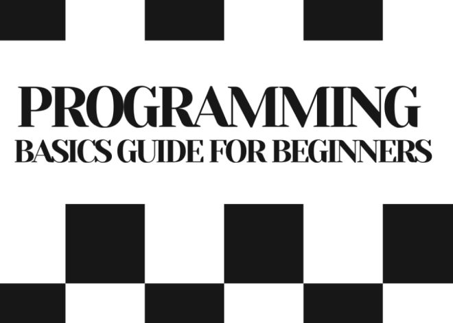 Programming Basics Guide