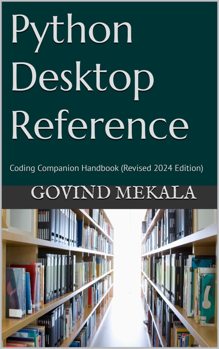 Python Desktop Reference
